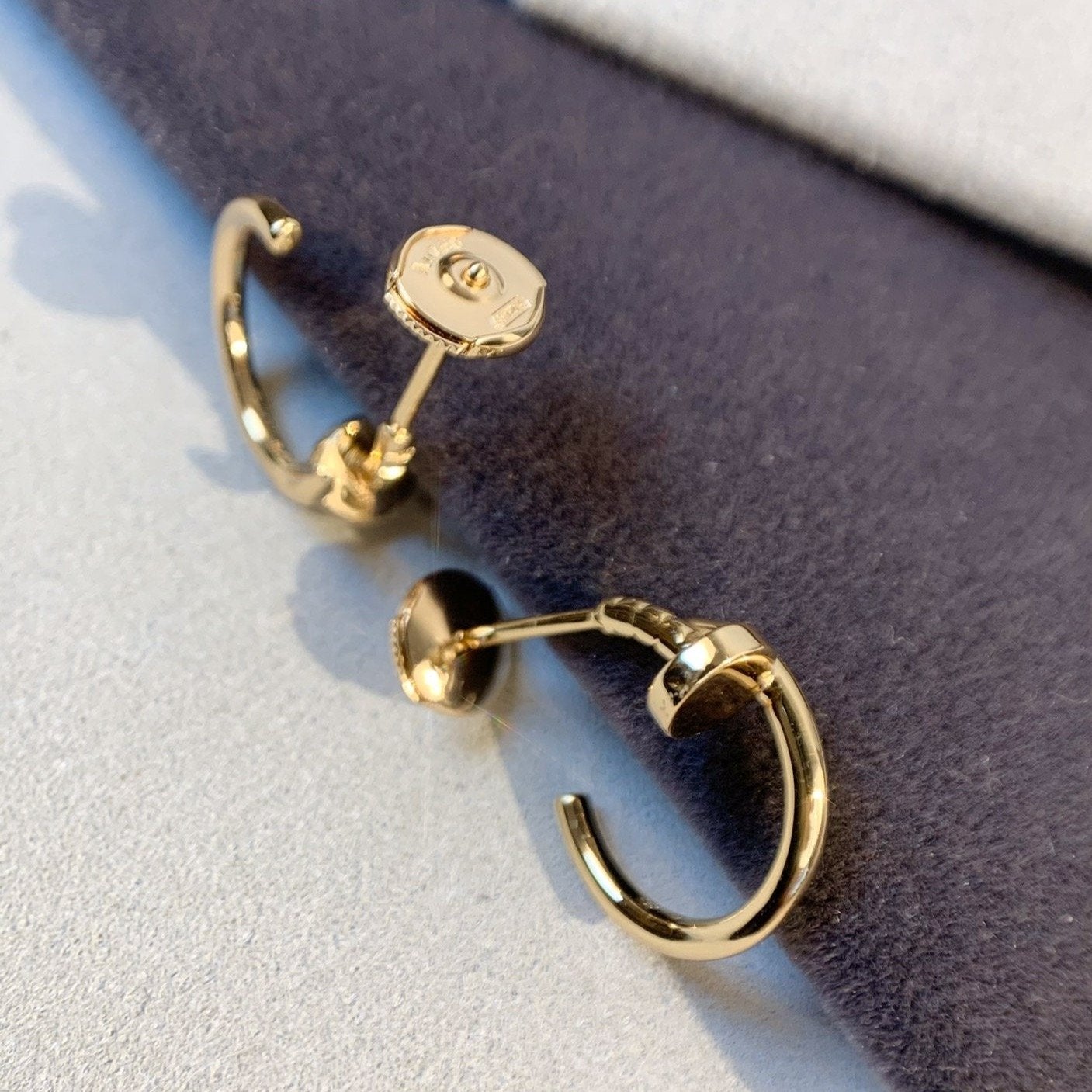 PENDIENTES DIANA JUSTE ORO ROSA