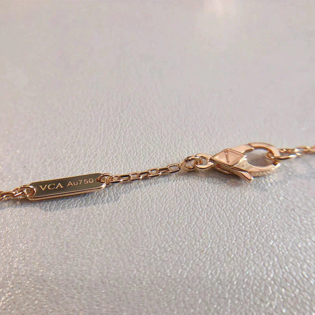 DIANA PERLEE PEDANT NECKLACE GOLD / ROSE GOLD