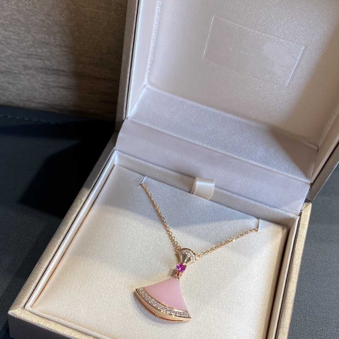 DIANA DREAM NECKLACE PINK OPAL