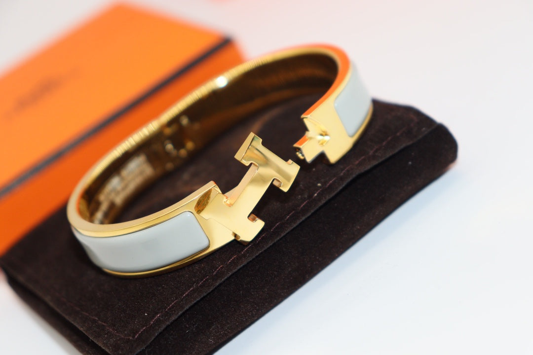 BRACELET DIANA H BLEU CLAIR