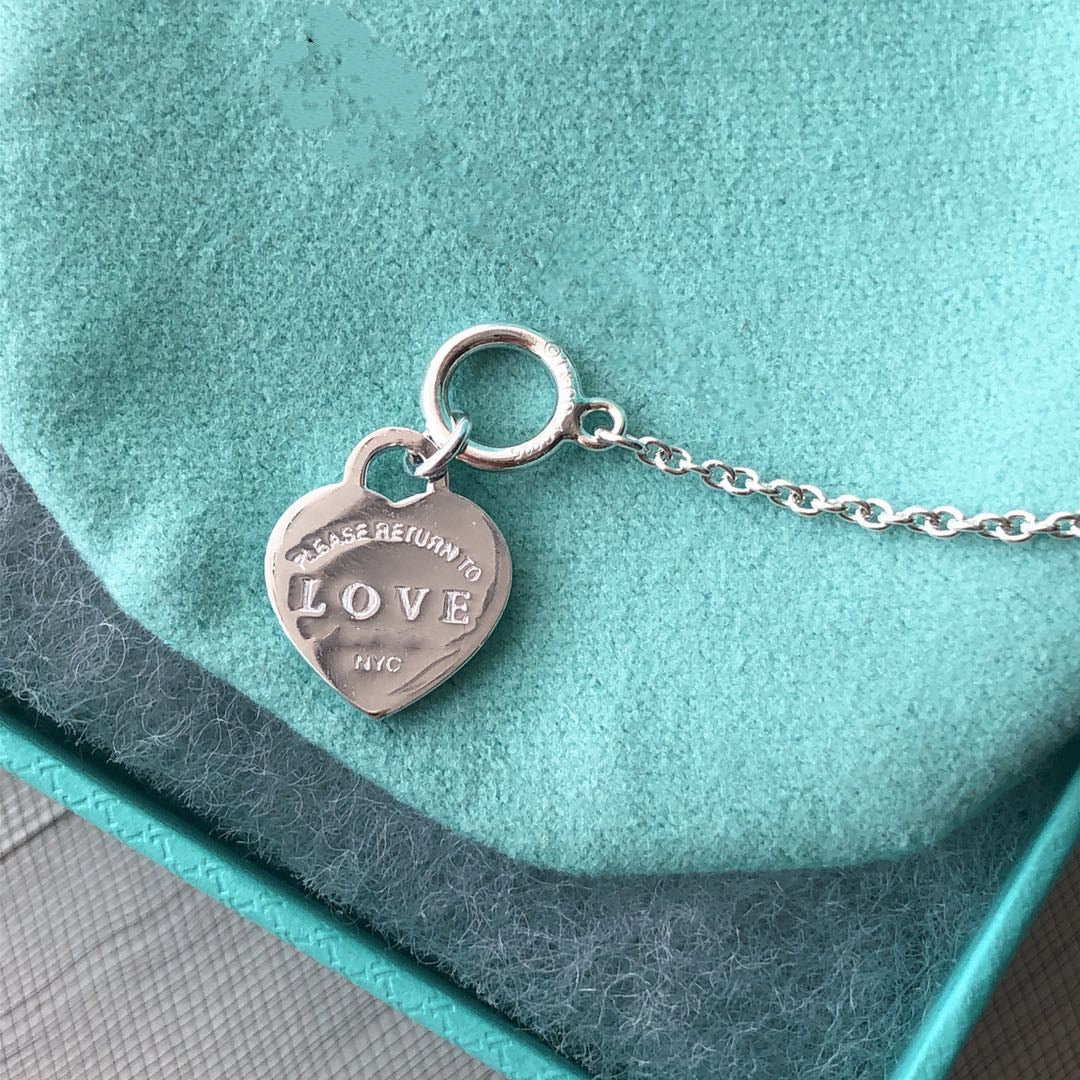 BRACELET COEUR D'AMOUR BLEU