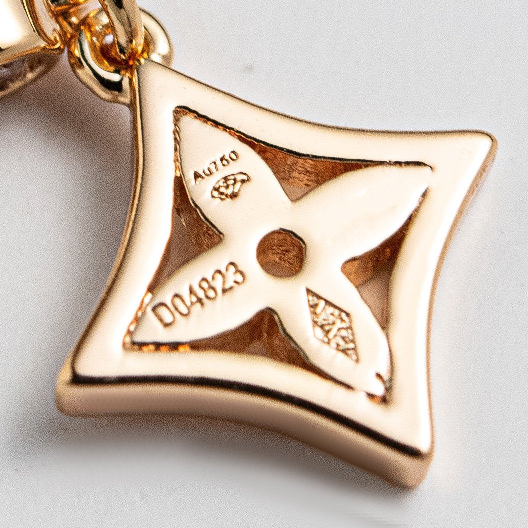 DIANA STAR EARRINGS GOLD