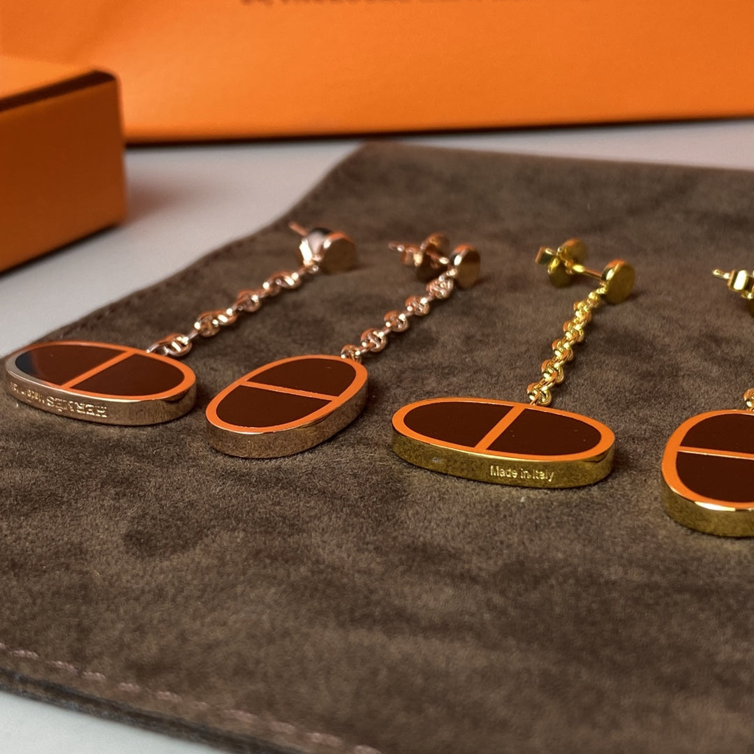 PENDIENTES DE CERÁMICA NEGRA DIANA CHAINE VERSO