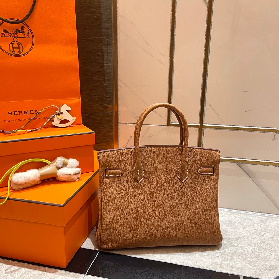 HM BIRKIN 30CM CUIR TOGO DORÉ QUINCAILLERIE DORÉ