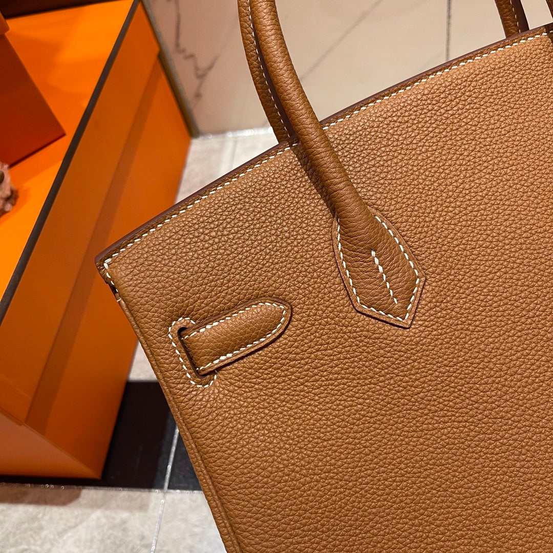 HM BIRKIN 30CM CUIR TOGO DORÉ QUINCAILLERIE DORÉ