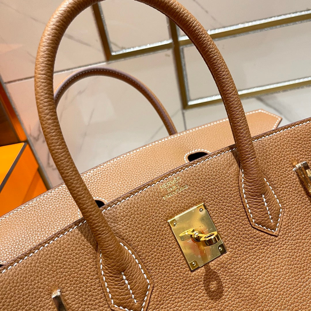HM BIRKIN 30CM CUIR TOGO DORÉ QUINCAILLERIE DORÉ