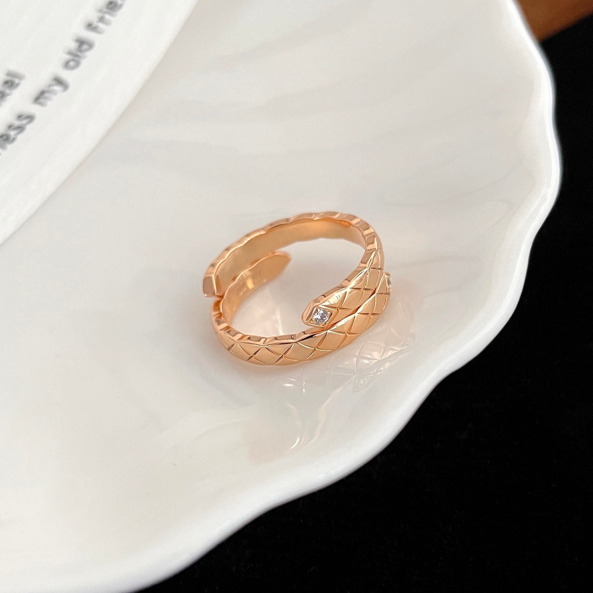 ANILLO CRUSH TOI ET MOI ORO ROSA