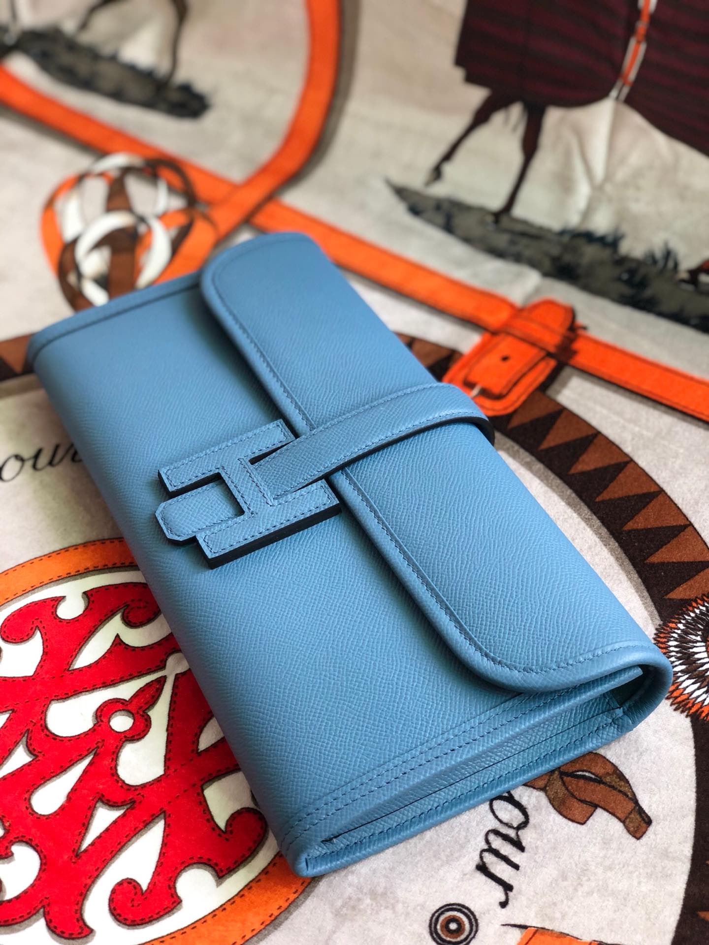 HM Jige 29 Bleu glauque Epsom 229075