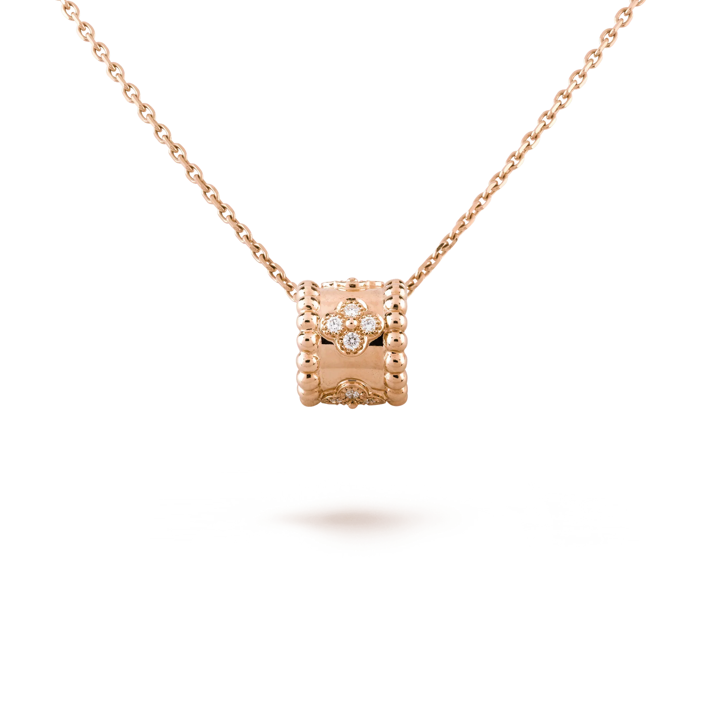 DIANA PERLEE PEDANT NECKLACE GOLD / ROSE GOLD