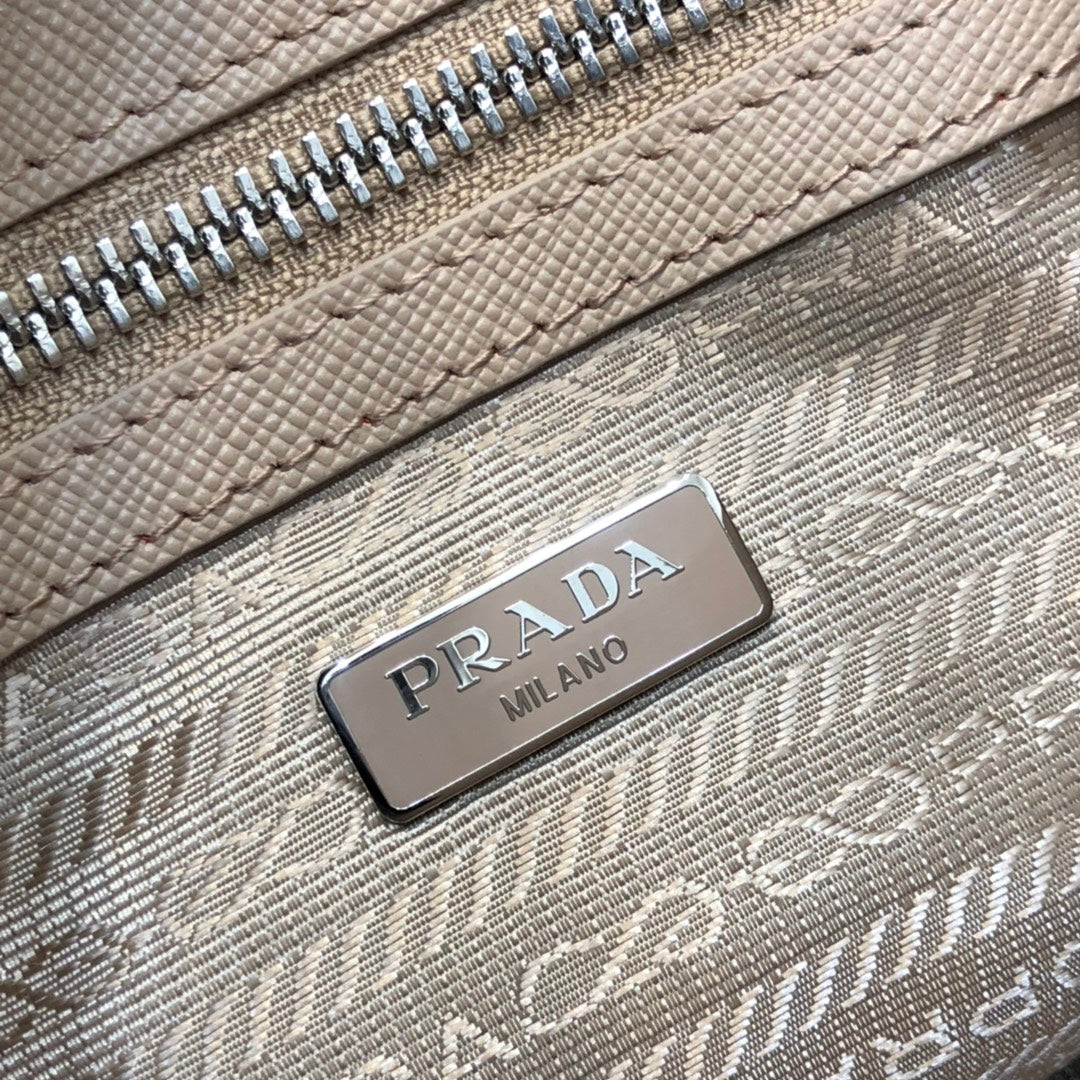 BOLSO PRA MINI 23 DE PIEL SAFFIANO BEIGE TAN BEIGE