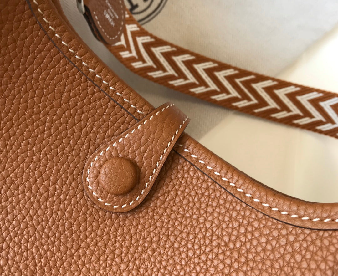Mini Evelyne 18cm Bronceado Togo Shw