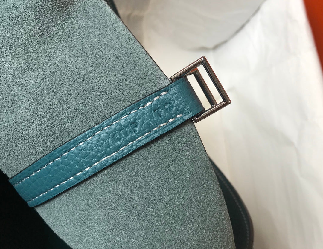Cerradura de picotina verde azulado Togo GHW