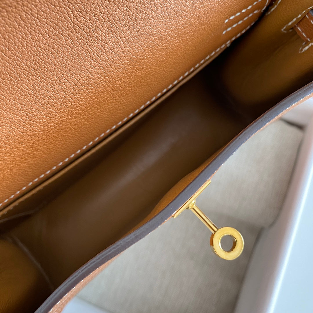 Kelly Danse II 22cm Cuero Evercolor Bronceado Ghw