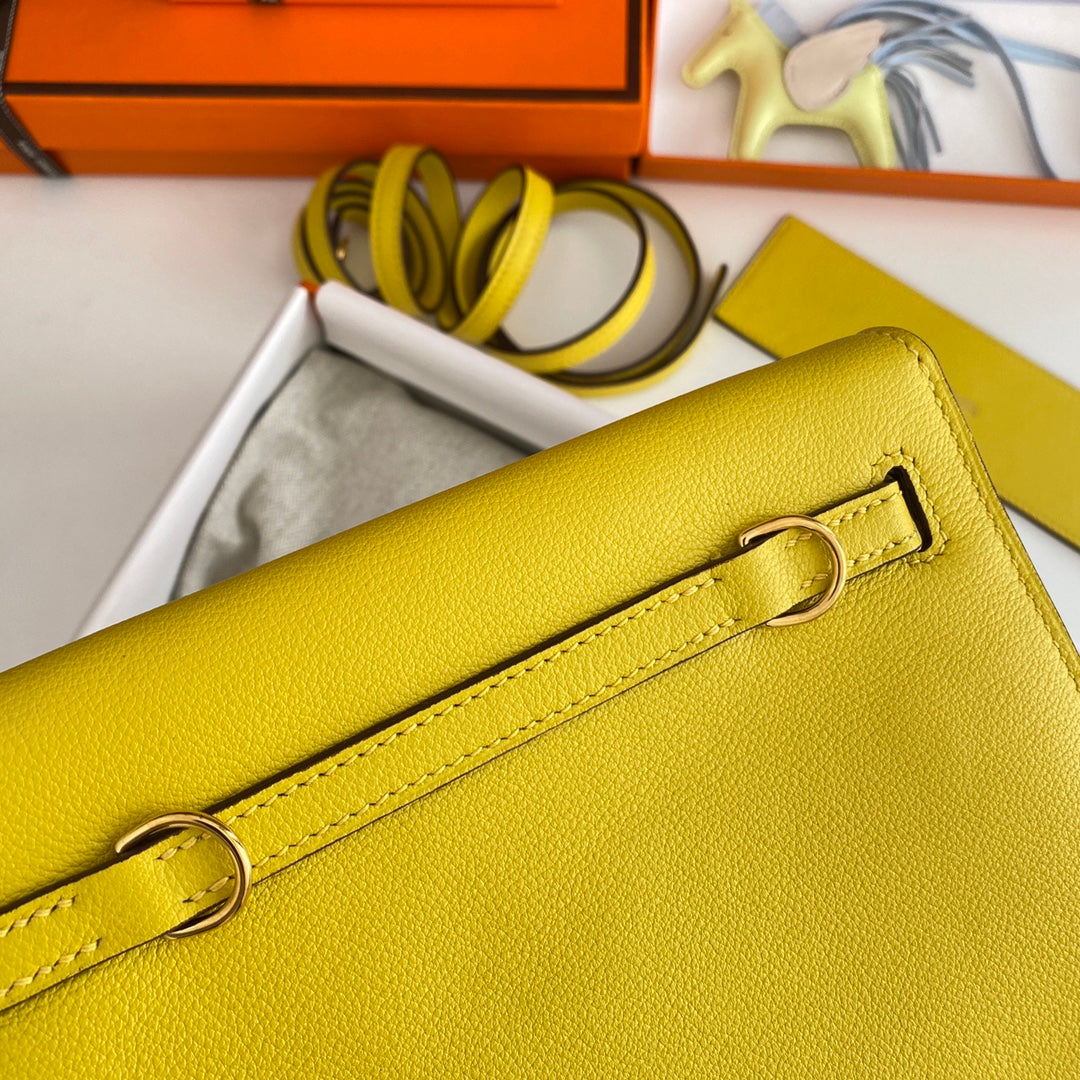 Kelly Danse II 22cm Amarillo Evercolor Cuero Ghw