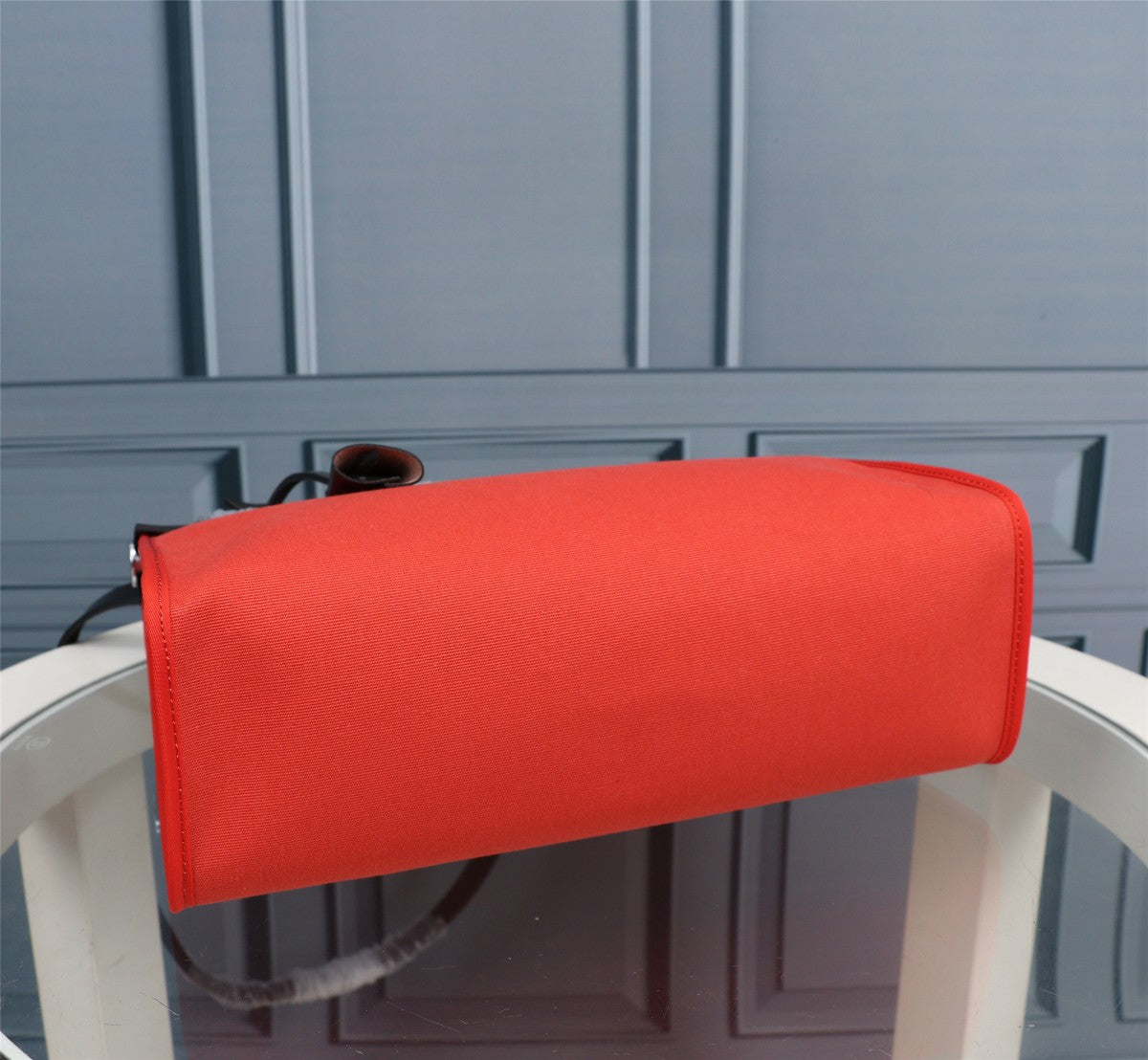 HM HERBAG ZIP 31 TOILE NOIRE ET ROSE