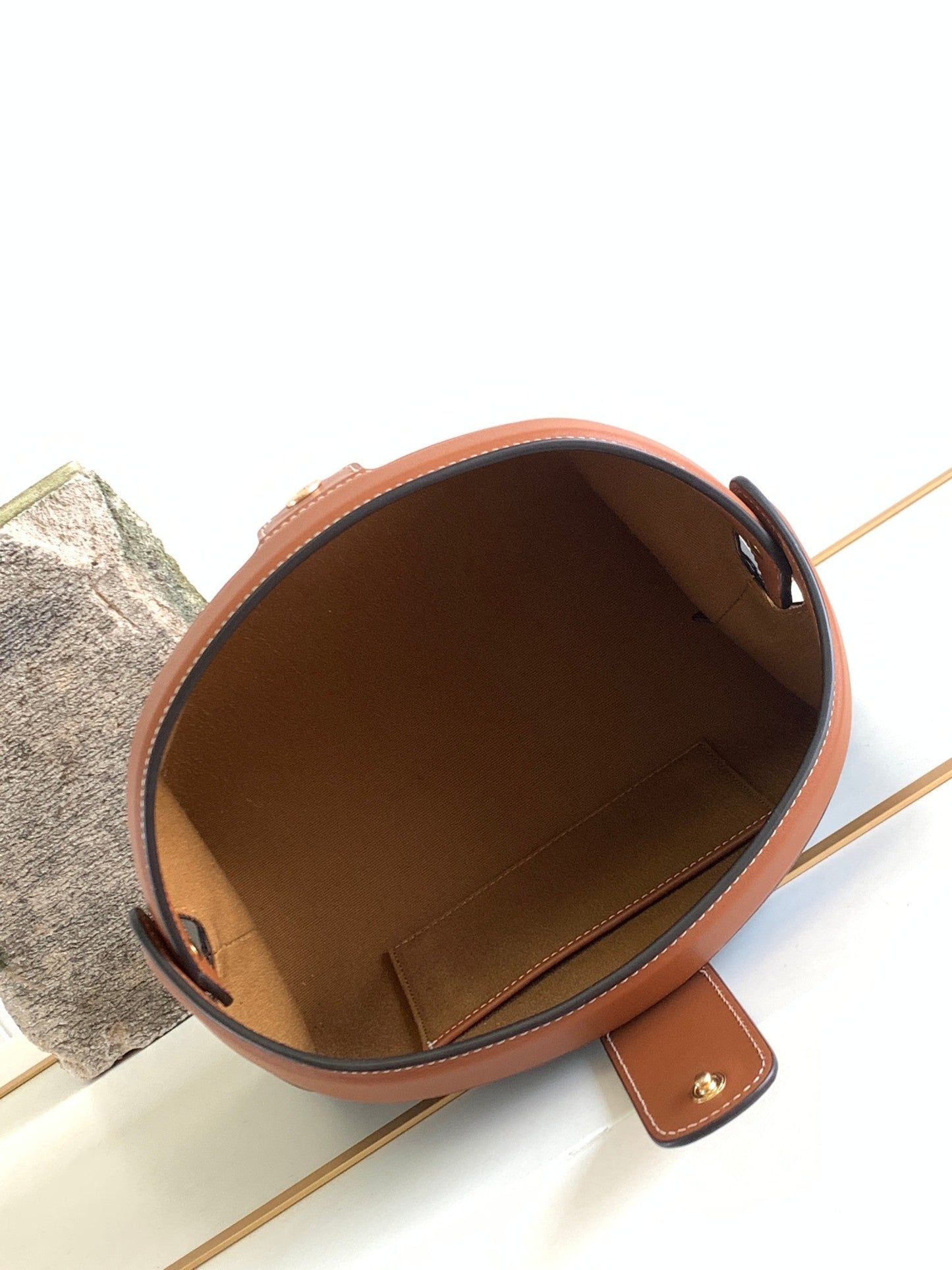 TRIPHOME 24 CUIR DE VEAU IMPRIMÉ MOTIF NOIR