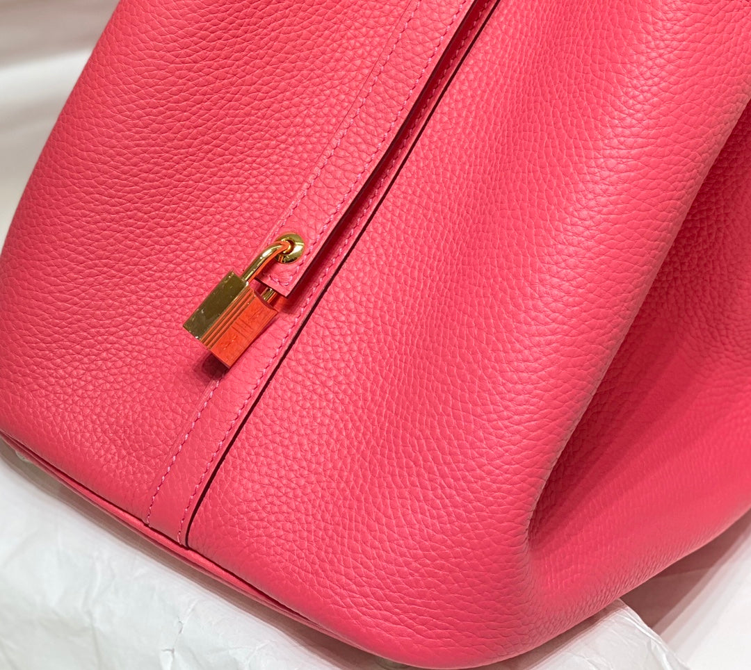 cerradura picotin 22 rosa fuerte togo ghw