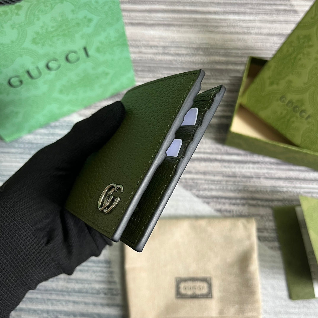 CARTERA MARMONT BIFOLD 11 EN PIEL DE CORDERO VERDE EJÉRCITO