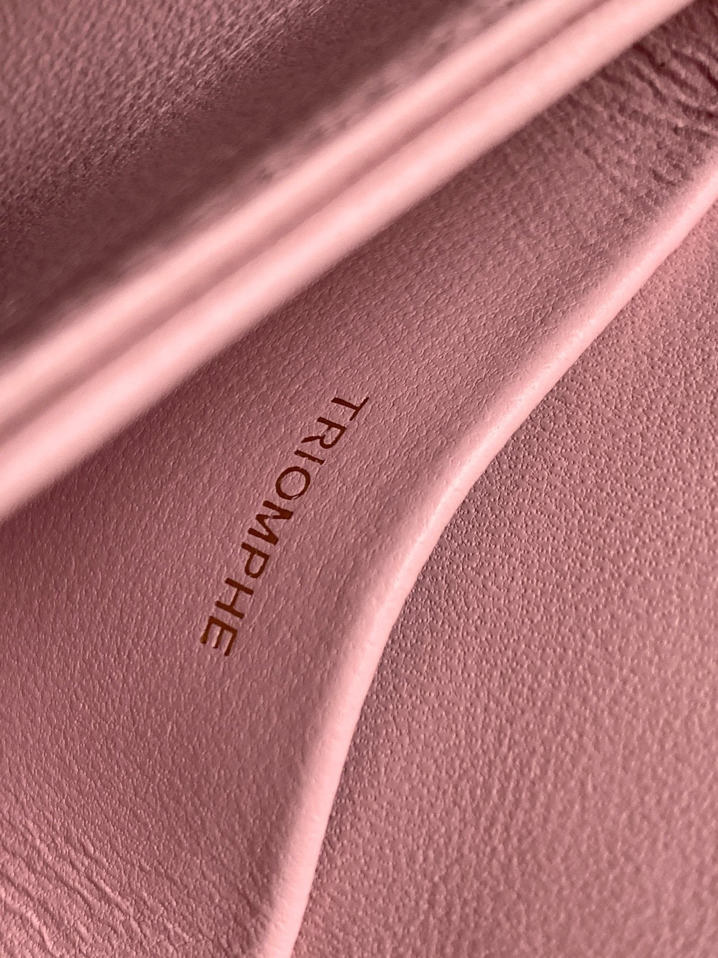 CADENA ADOLESCENTE BESACE TRIOMPHE 15.5CM BECERRO ROSA