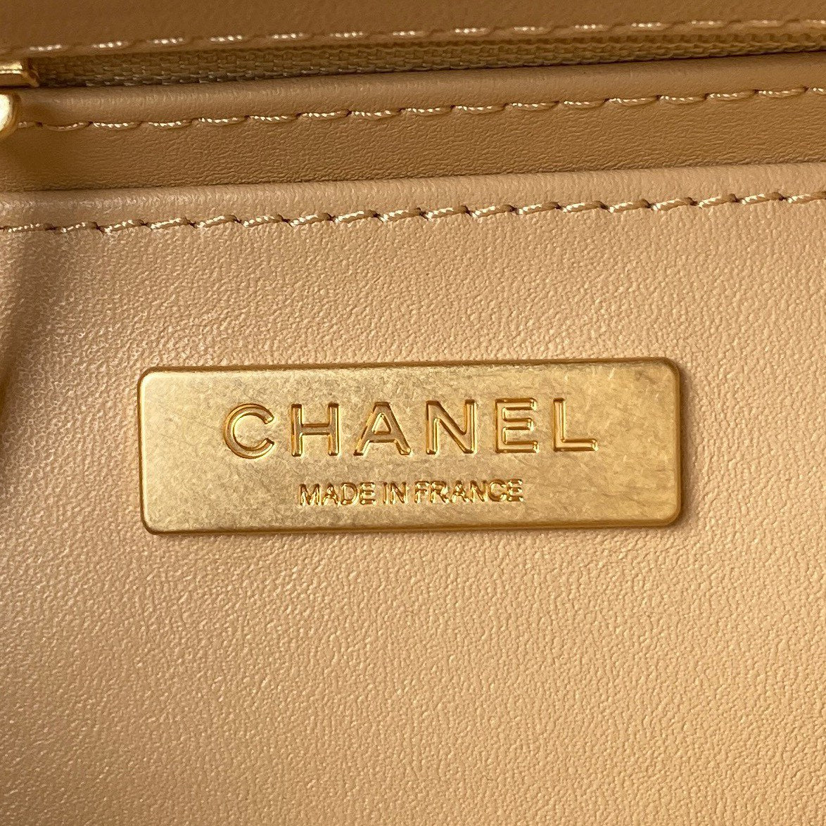 Sac CC MINI 15 en tweed de laine blanc mélangé Merigold