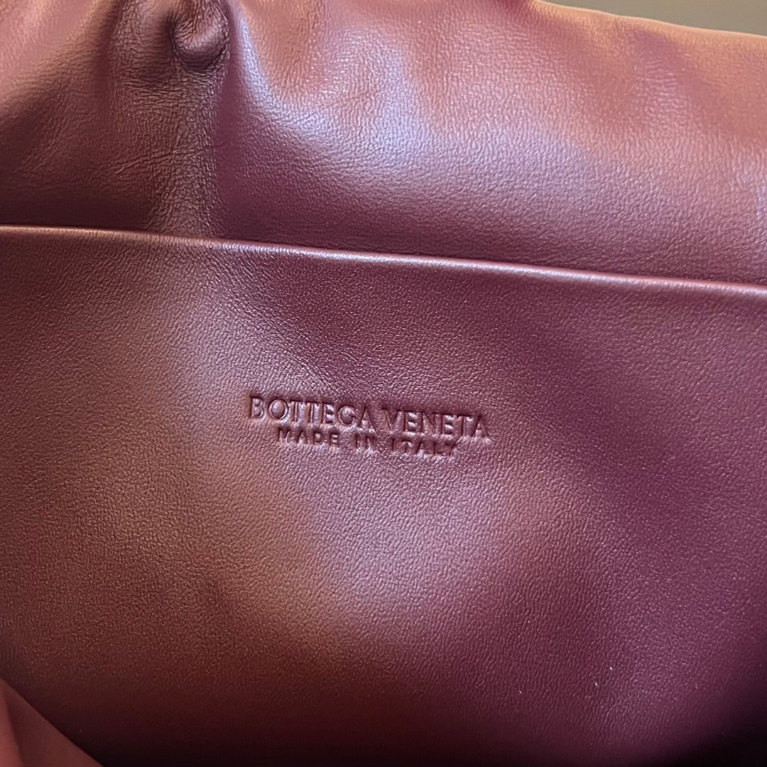 SAC À DOS PAD PUFFER 29 EN CUIR DE VACHE PRUNE VIOLET