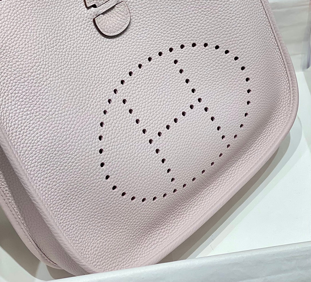 Evelyne 29 cm Rose Clair Togo Quincaillerie Argentée