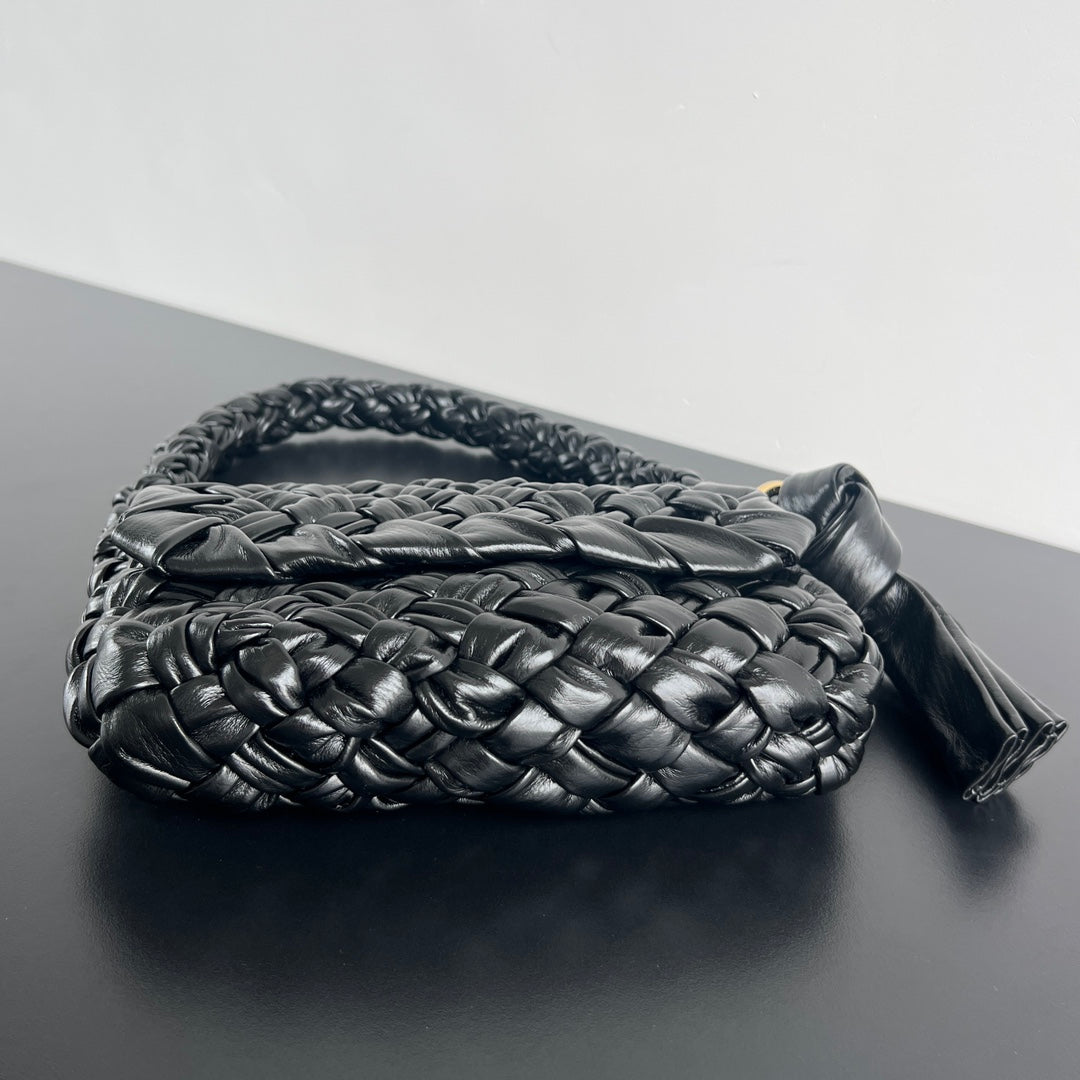KALIMERO CITT¨¤ 25 IN BLACK CALFSKIN