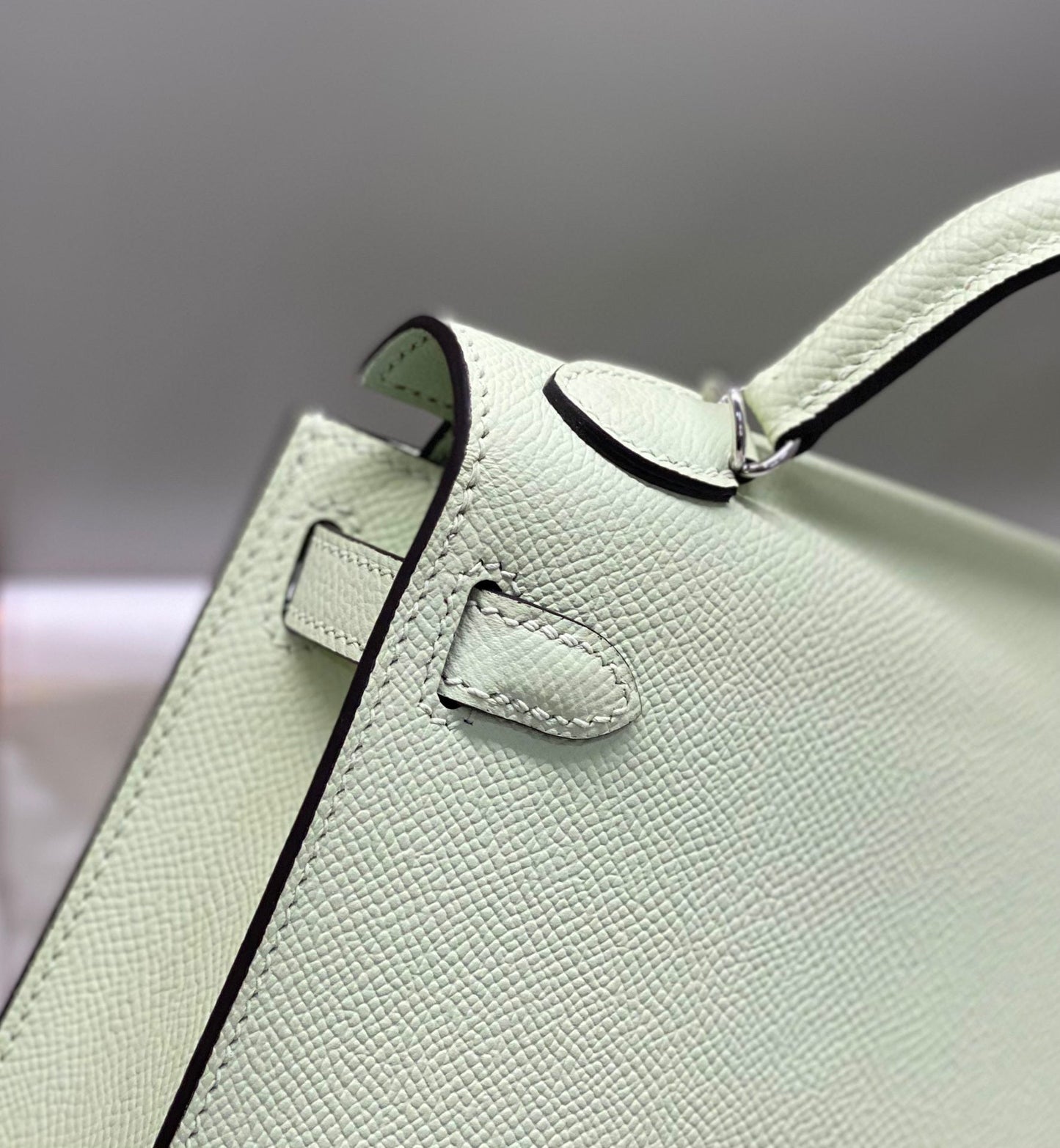 HM KELLY MINI 20 SEAFOAM EPSOM HERRAMIENTAS DE PLATA