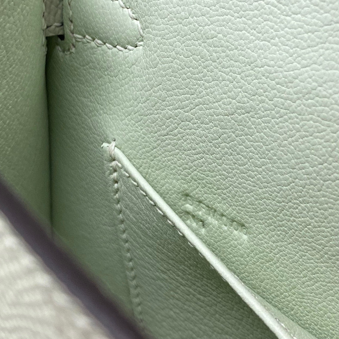 HM KELLY MINI 20 SEAFOAM EPSOM HERRAMIENTAS DE PLATA