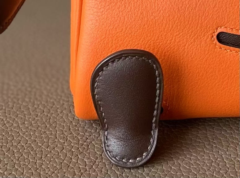 Poupée HM Kelly 16 cm en cuir Gulliver orange
