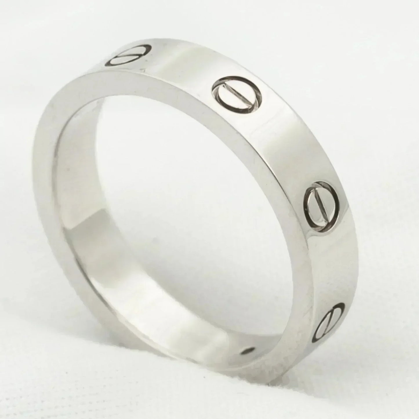 DIANA LOVE RING 4MM 1 DIAMOND SILVER