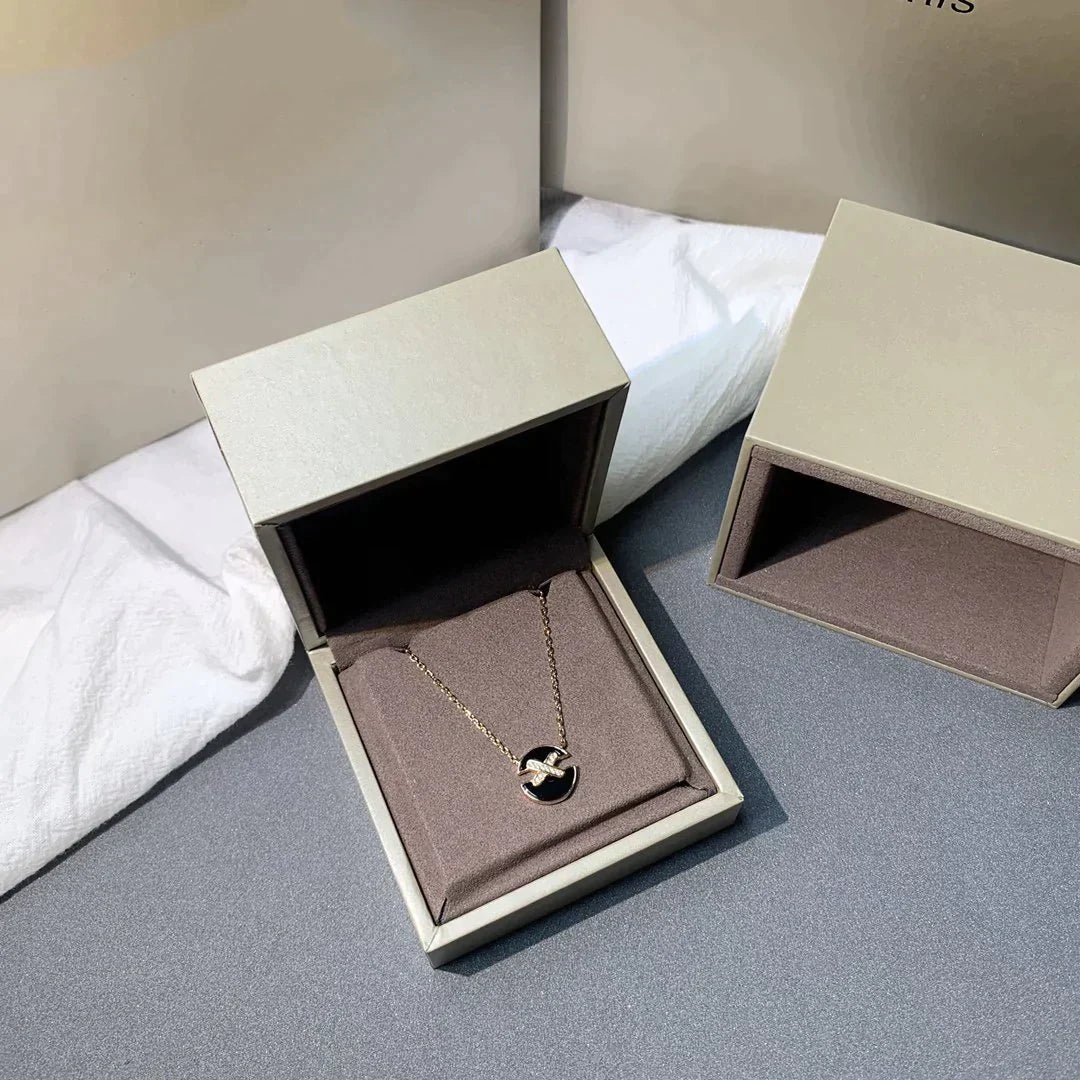 DIANA JEUX DE ROSE GOLD DIAMOND NECKLACE