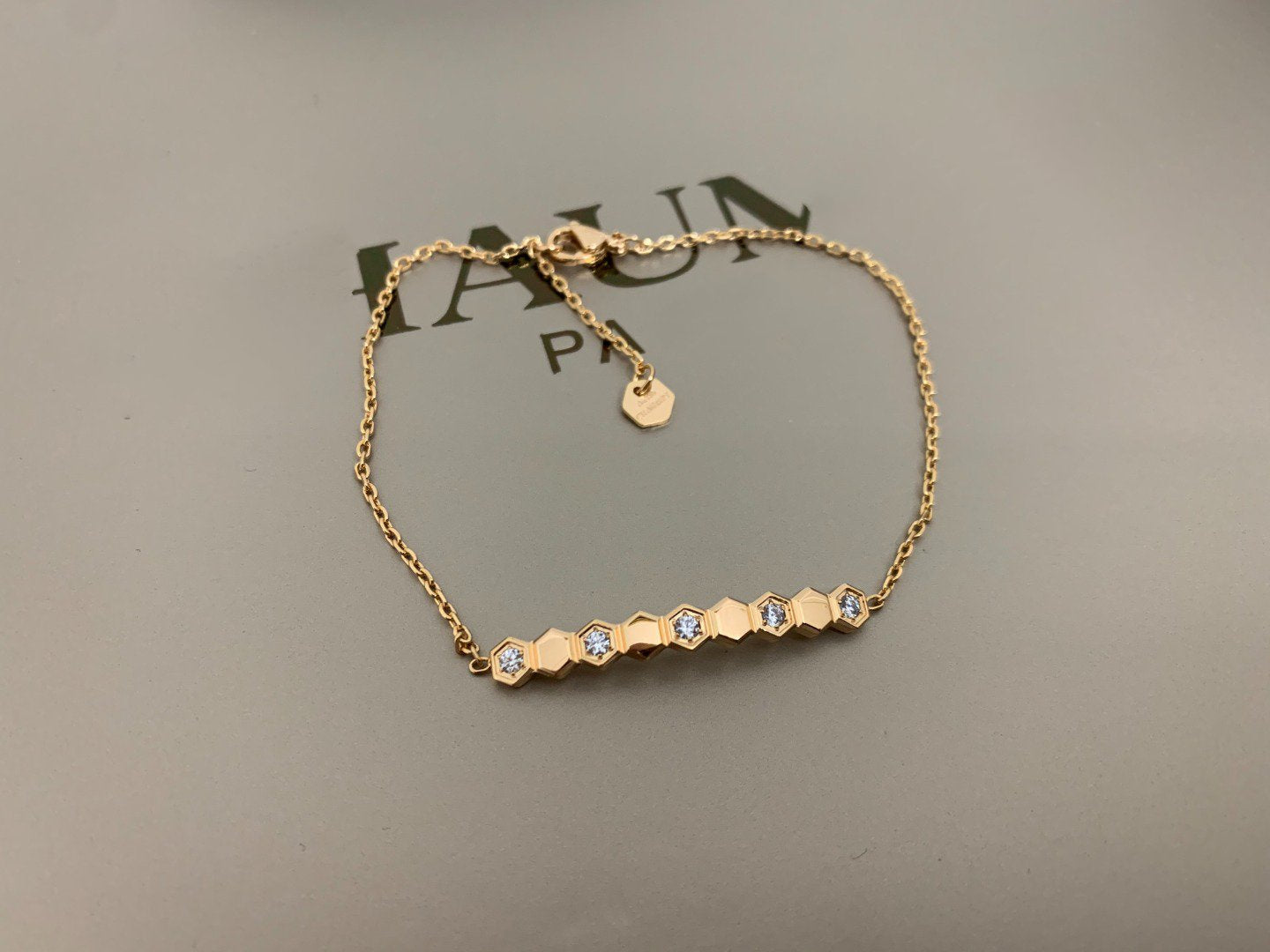 DIANA BEE LOVE BRACELET DIAMOND