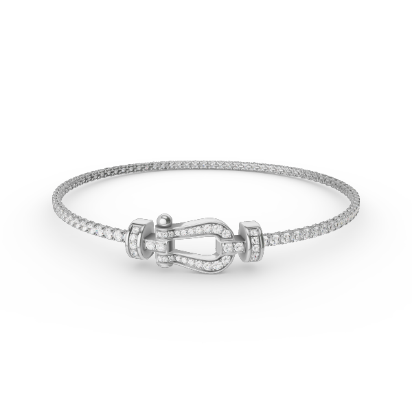 DIANA FORCE HORSESHOE DIAMOND TENNIS BRACELET