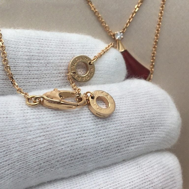 COLLIER DIANA DREAM CORNALINE 1 DIAMANT