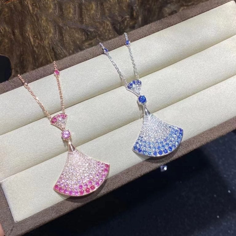 DIANA DREAM NECKLACK DIAMOND PINK GOLD
