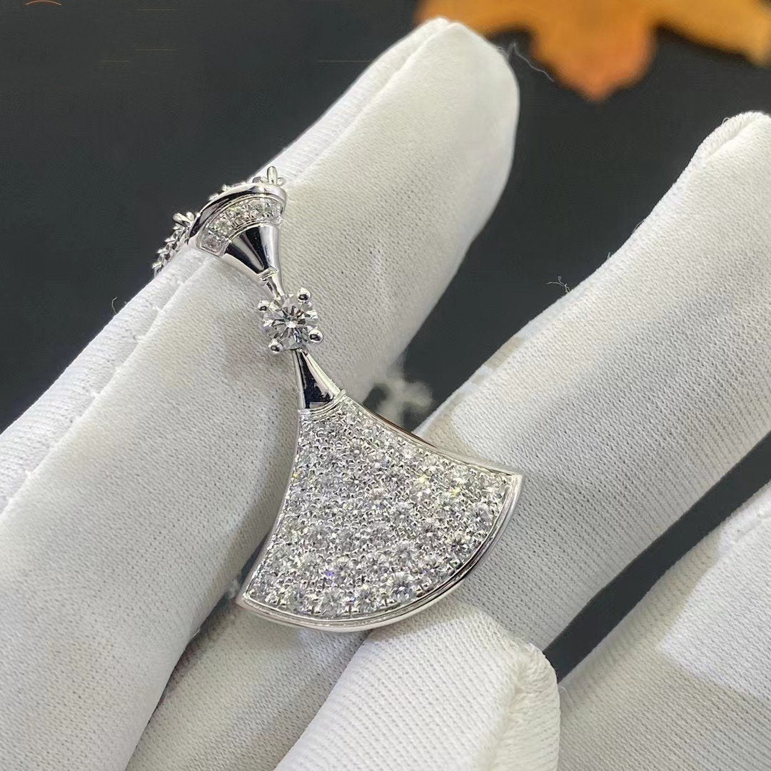 DIANA DREAM NECKLACE SILVER FULL DIAMOND