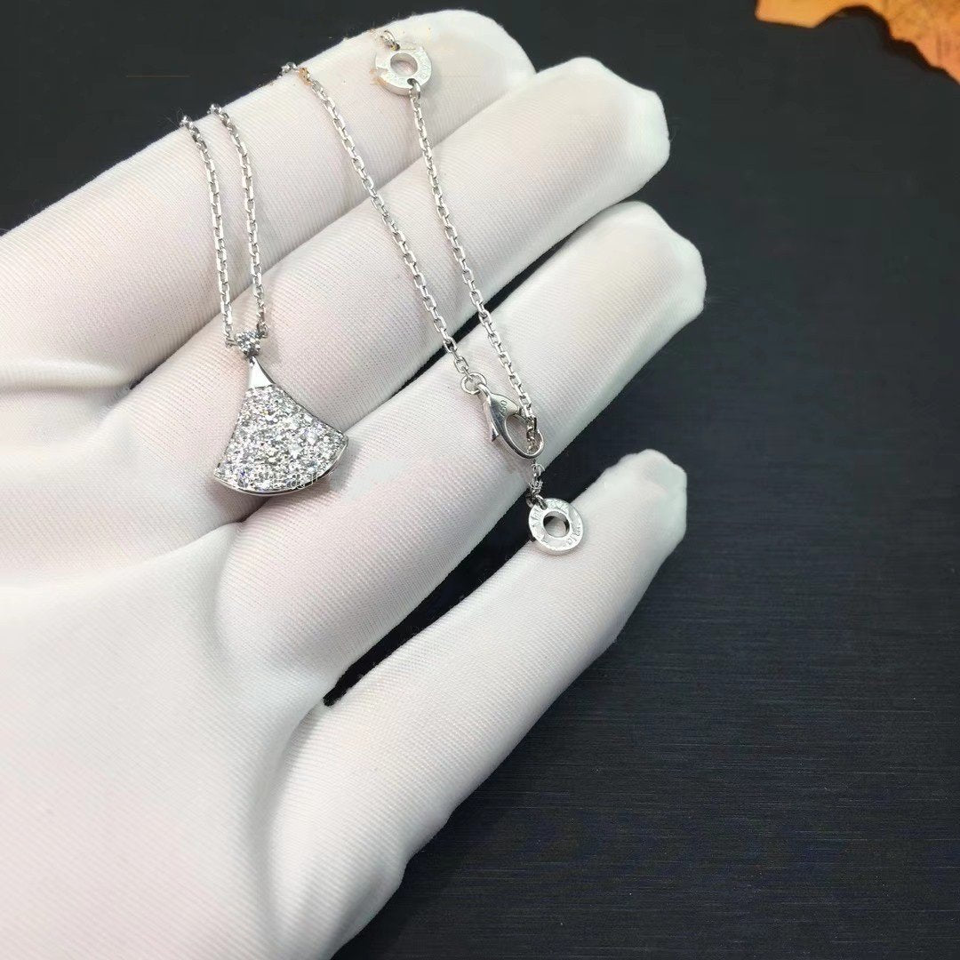 DIANA DREAM NECKLACE SILVER DIAMOND