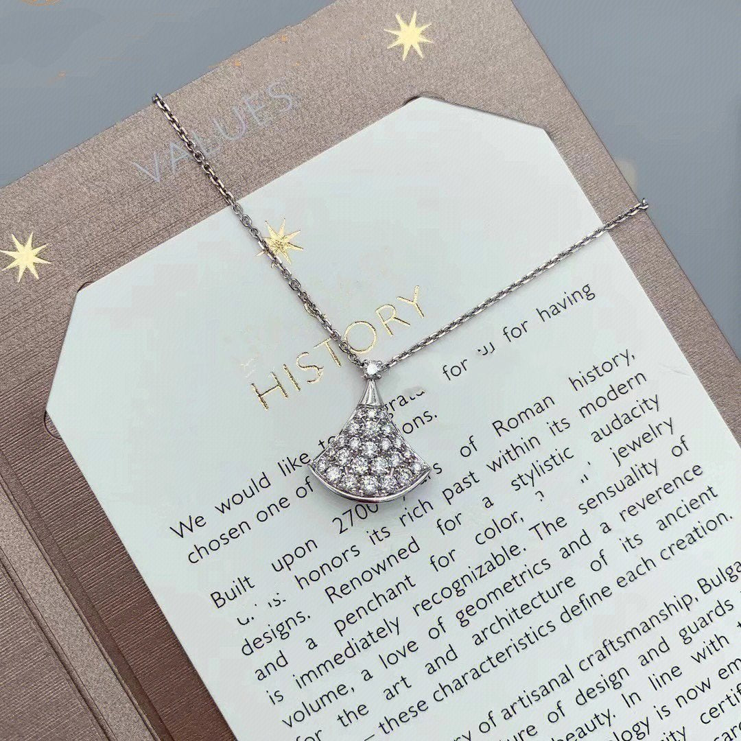 DIANA DREAM NECKLACE SILVER DIAMOND