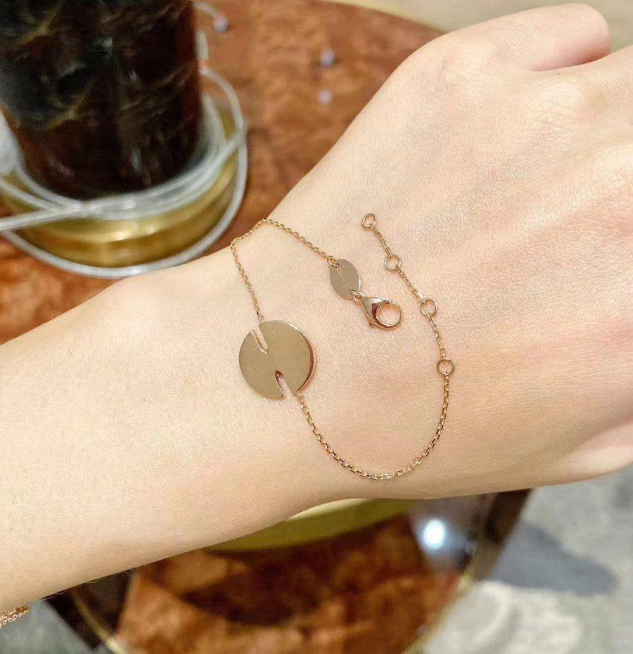 DIANA JEUX DE BRACELET MOP PINK GOLD DIAMONDS