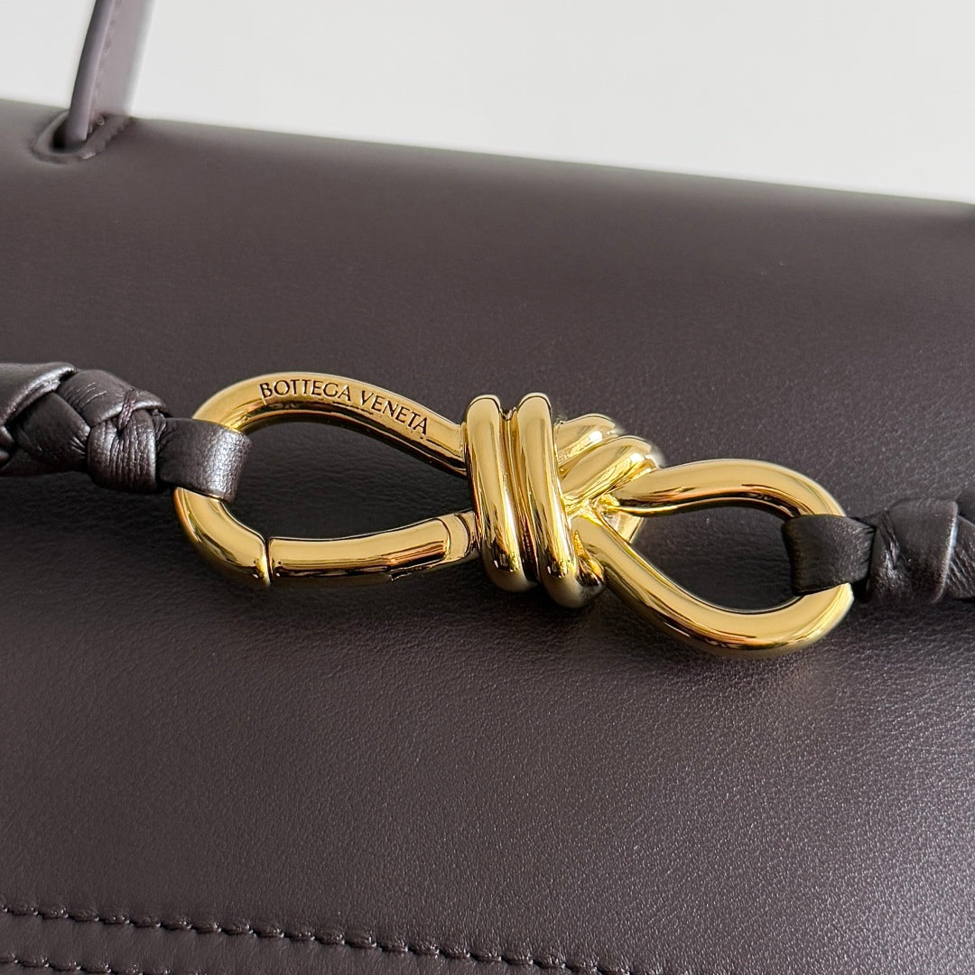 Sac BV Ciao Ciao Medium 34 cm en cuir chocolat 242928