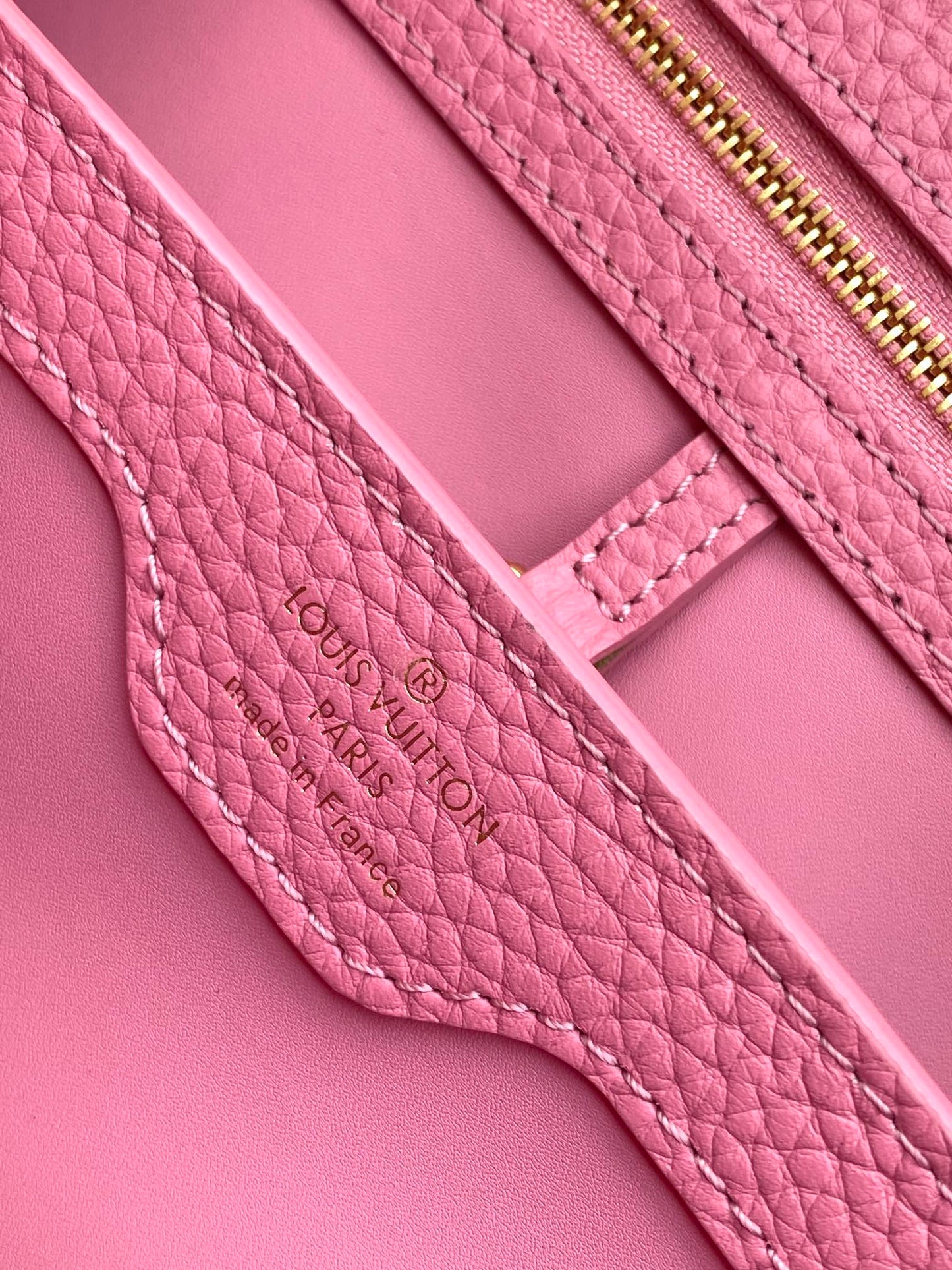 CAPUCINES MINI 21 EN HARDWARE ORO TAURILLON ROSA MARSHMALLOW