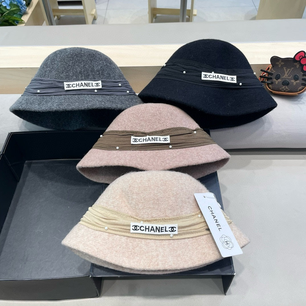 CHAPEAU BOB EN MÉLANGE DE LAINE GRIS SOURIS 426249