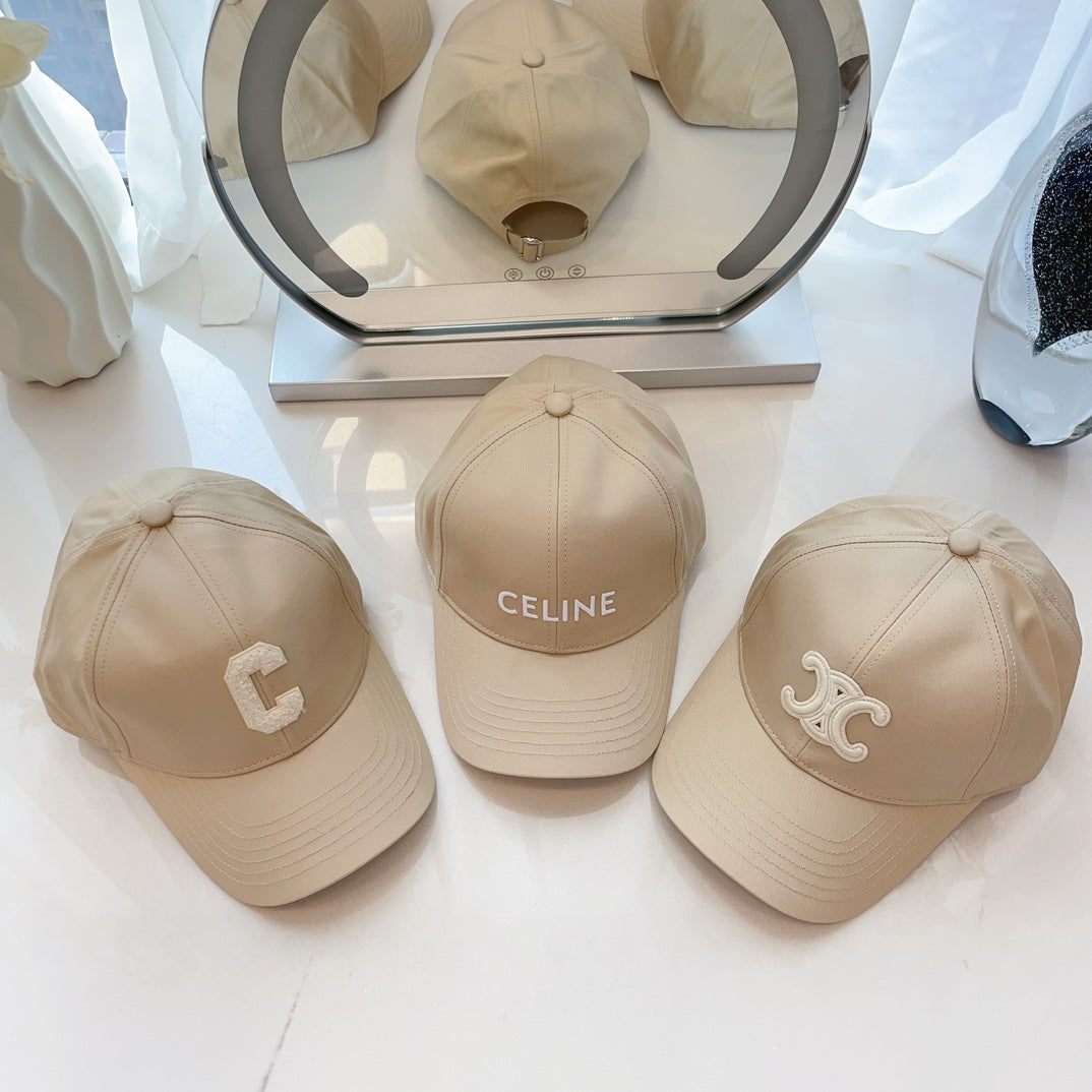 Gorra Celin Tela de algodón blanco marfil 210387