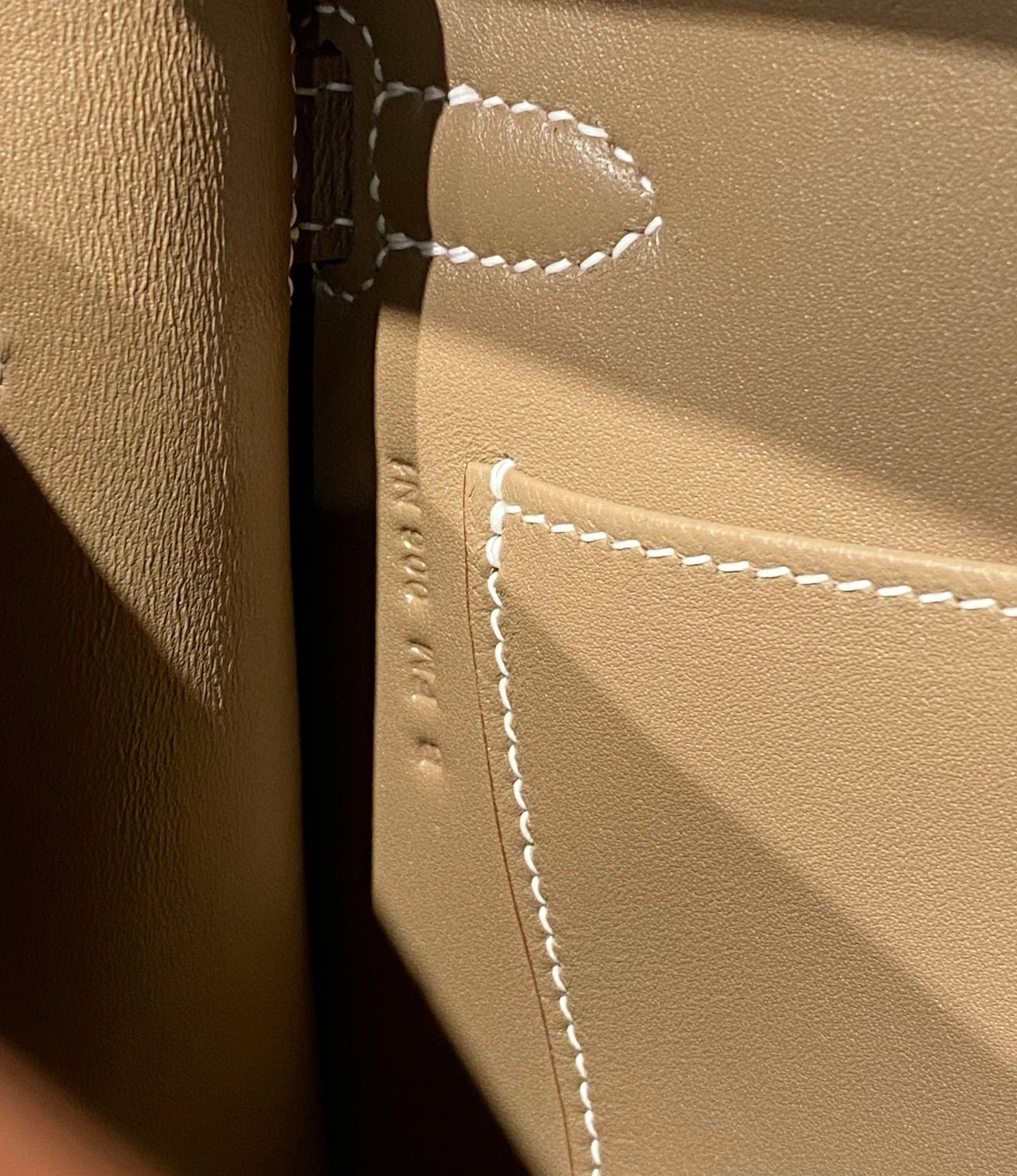 HM Kelly Elan 27cm Bolso de mano de cuero marrón
