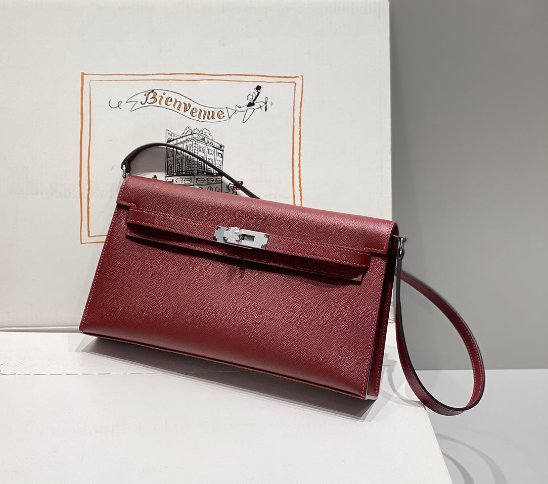 HM Kelly Elan 27cm Cuero Rojo Shw