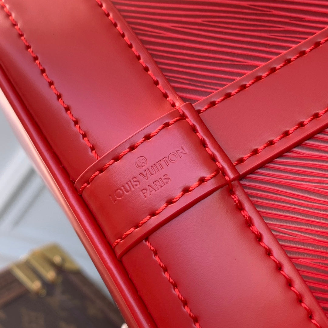 NO¨¦ BB 20 IN RED EPI LEATHER