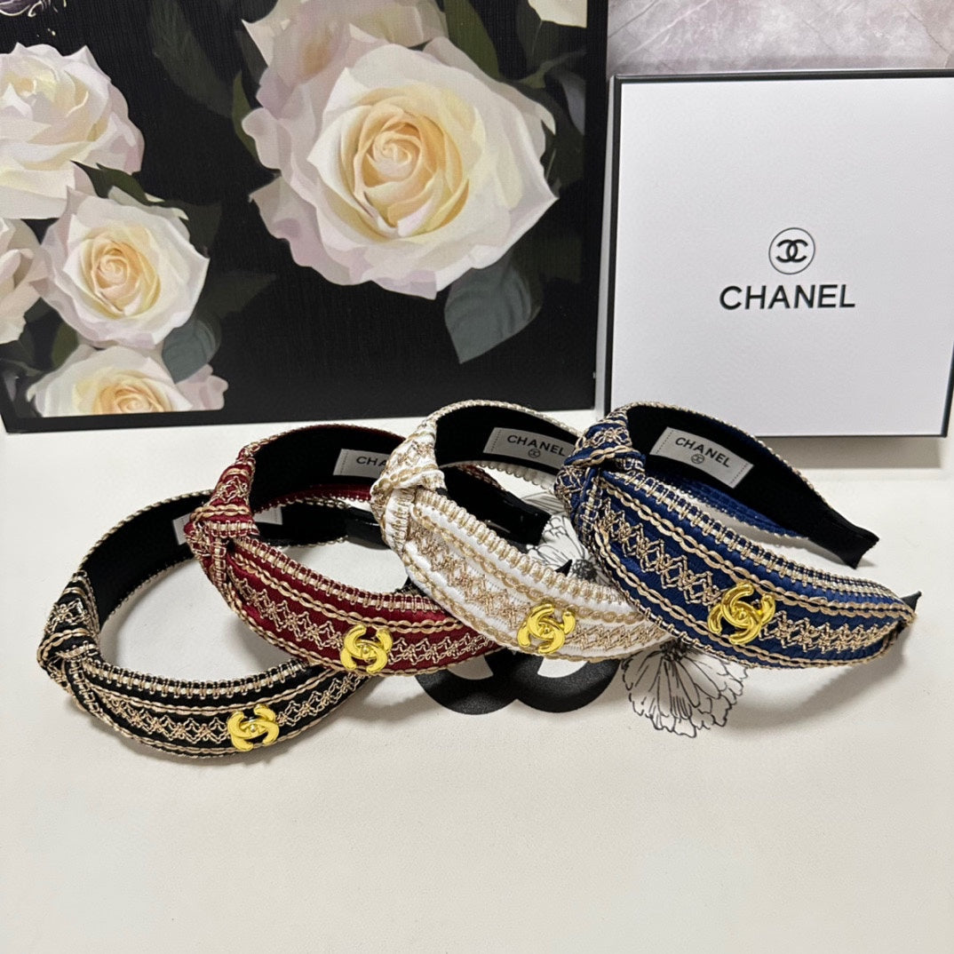 BANDEAU EN TISSU NOIR MIXTE JAUNE CLAIR 168587