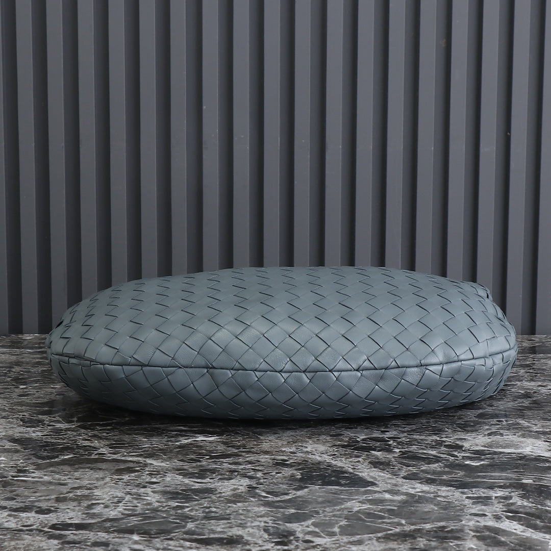 Jodie 48 pequeña, piel de cordero gris roca