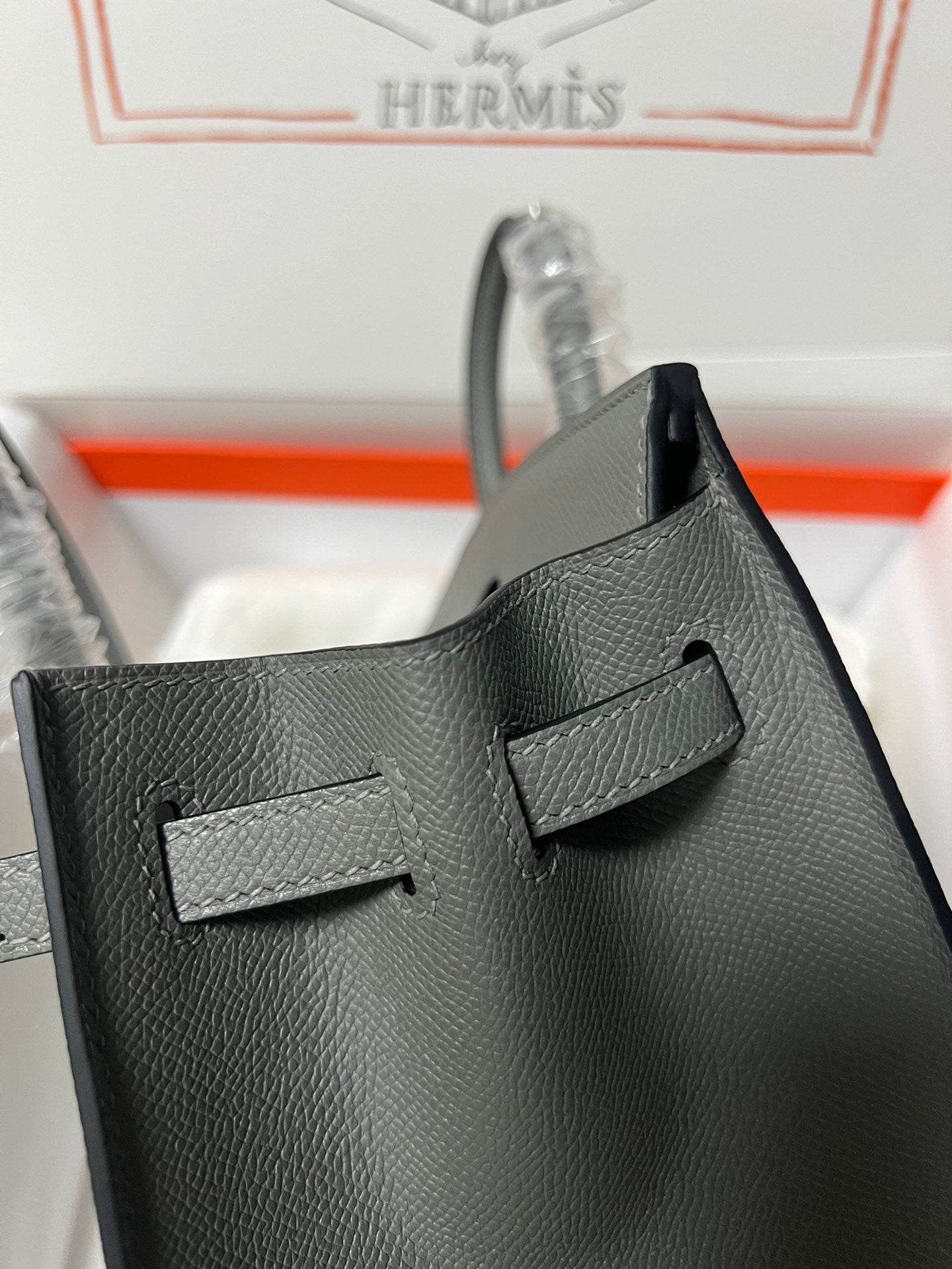 HM BIRKIN SELLIER FILLE ETAN CUIR EPSOM QUINCAILLERIE DORÉ